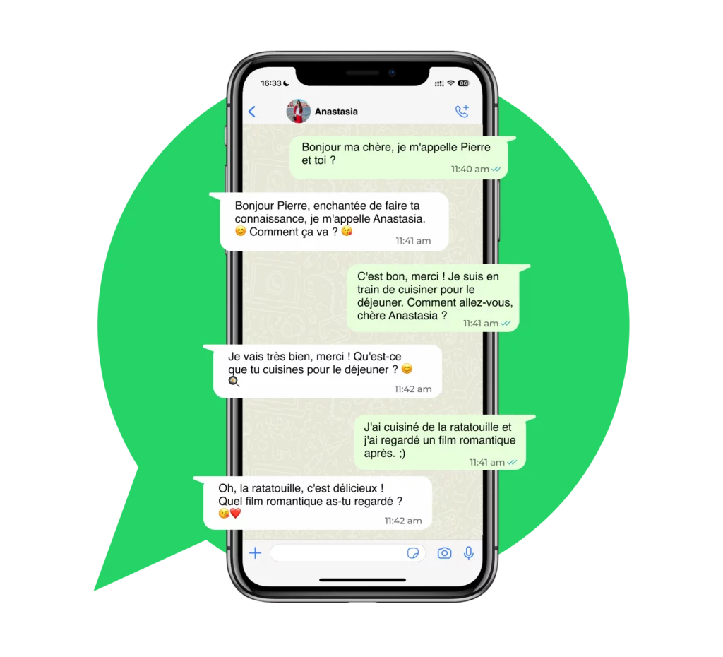 yourfriends AI chatbot frensh